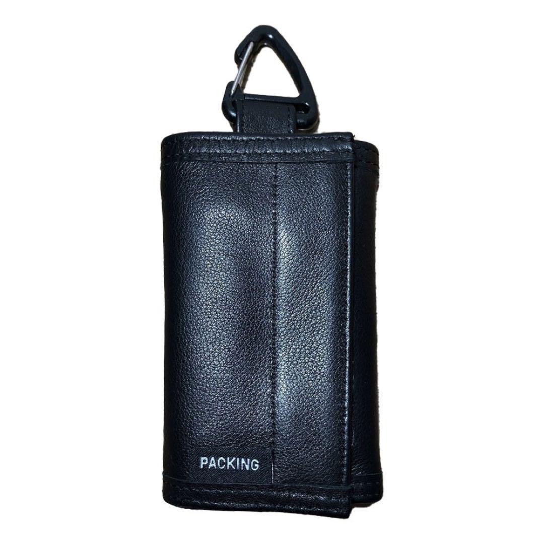 PACKING LEATHER COMPACT WALLET