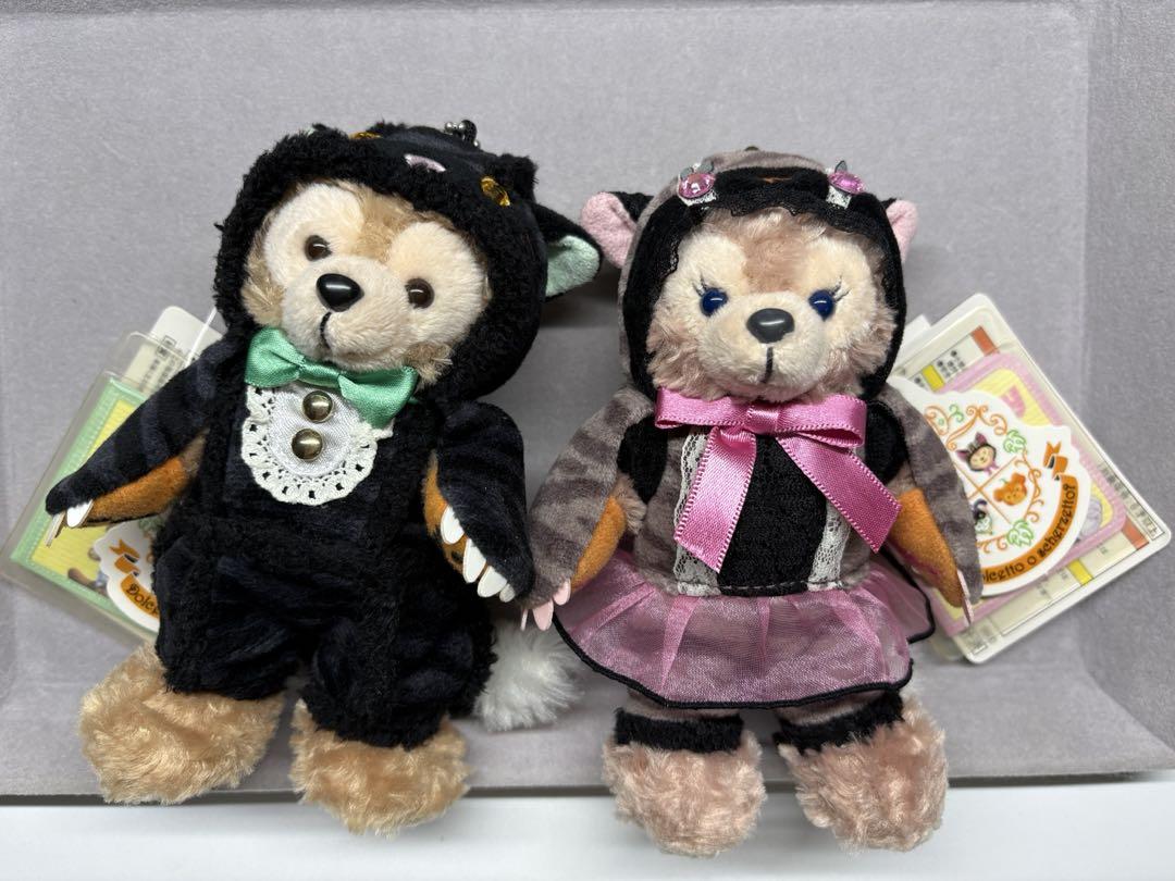 【２０】　シェリーメイ　ぬいぐるみバッジ　ぬいば　ハロウィン　（ダッフィー） 激レア ダッフィー シェリーメイ ぬいぐるみバッジ ハロウィン