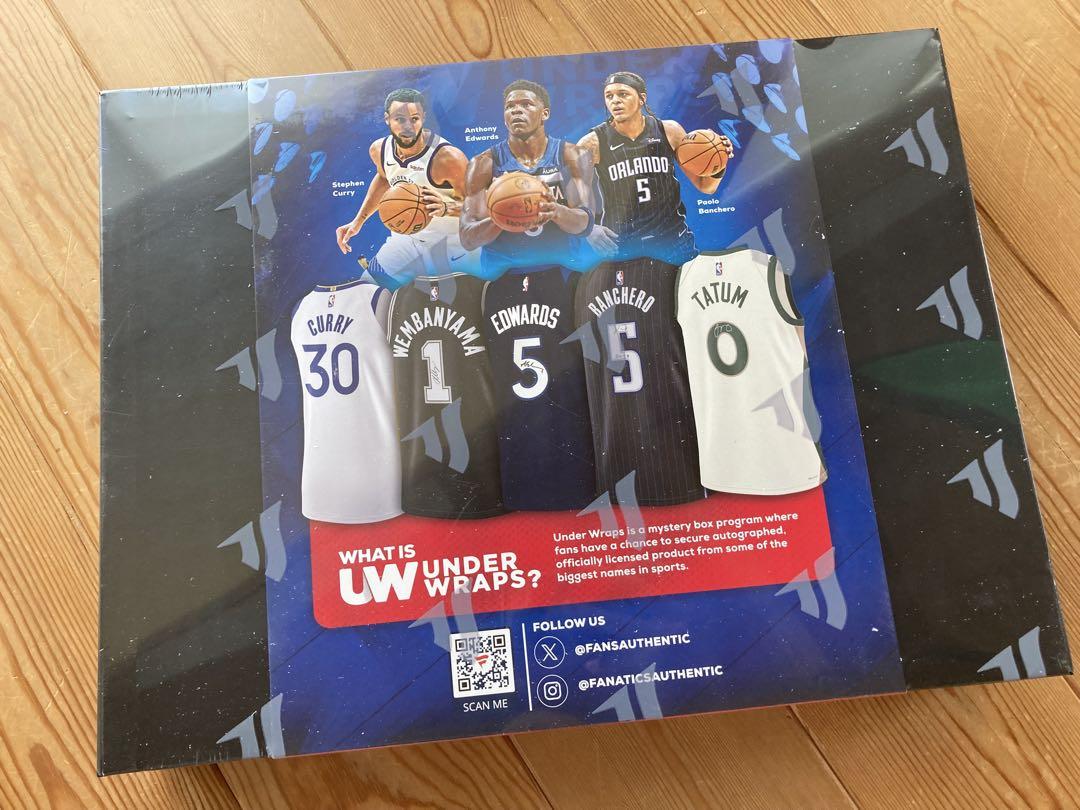 ※最終価格※【新品未開封】NBA直筆サインユニフォーム UnderWraps