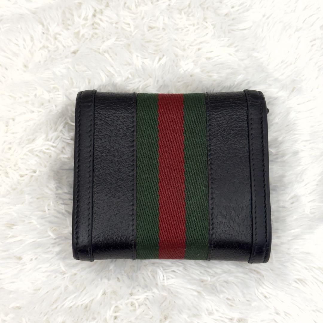 GUCCI グッチ オフィディア シェリーライン GGスプリーム 財布