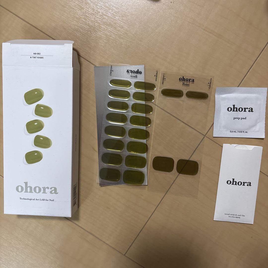 ohora ジェルネイルシール N TINT KHAKI