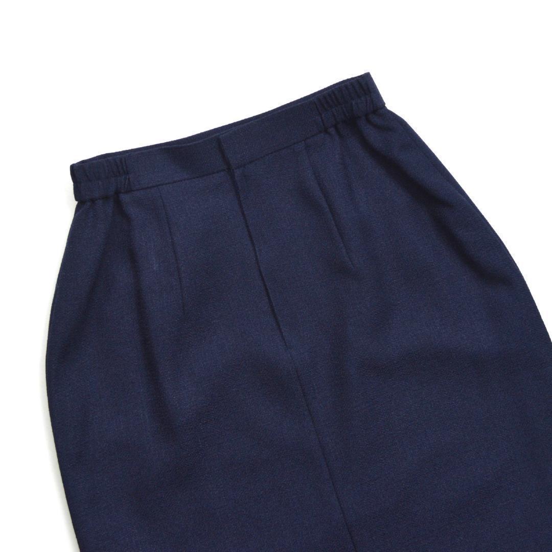 SHEENAシーナ 日本製 花柄金ボタンノーカラージャケットスカートセットアップ
