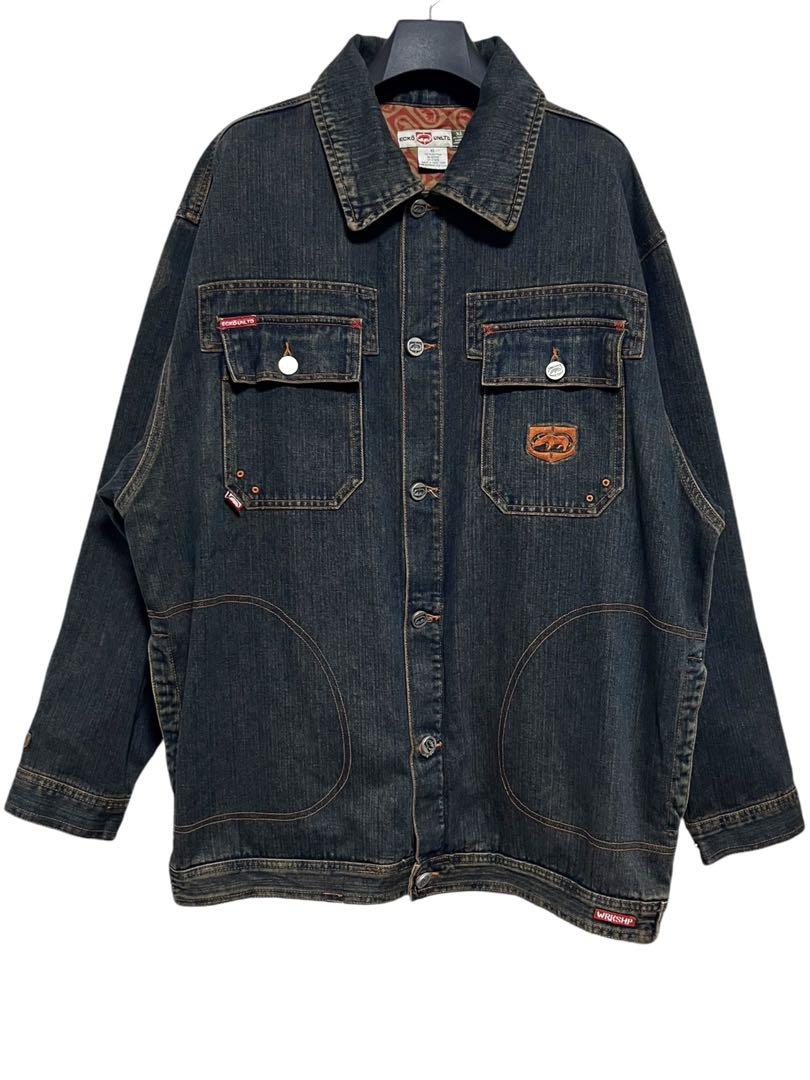 匿名発送　90s ECKO UNLTエコー　Gジャン　サイズXL HIP HOP