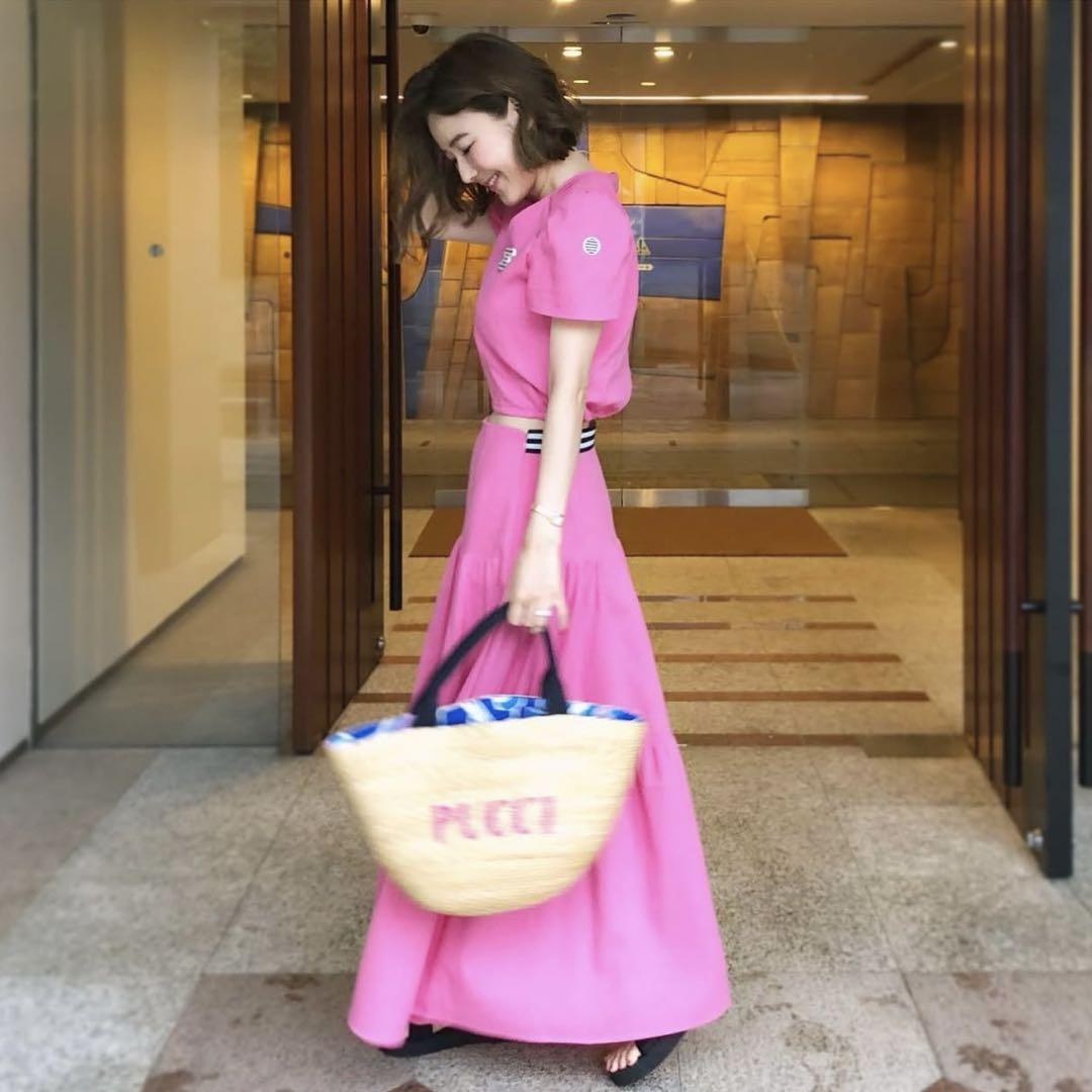 フレアスカート　ボーダーズアットバルコニー