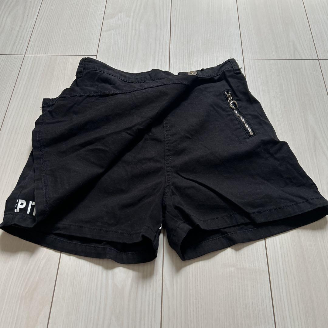 ブリーフィング　ショートパンツ ジッパーポケット付きブラック ブリーフィング ショートパンツ ジッパーポケット付きブラック