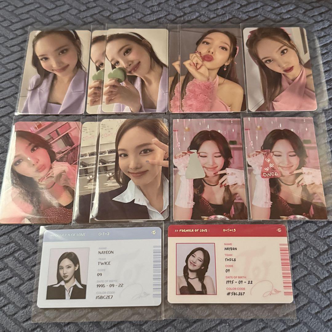 TWICEナヨン トレカ 34枚 セット Amazon.co.jp: TWICE ナヨン トレカ セット Summer nights What