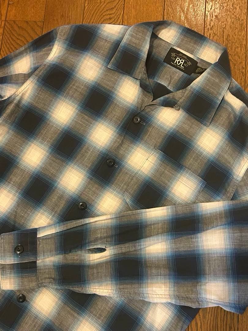 RRLオンブレチェックシャツ