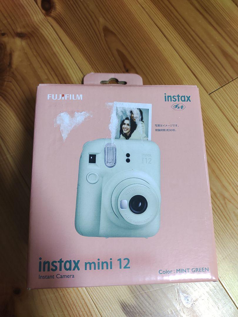 チェキ instax mini 12　ミント　新品