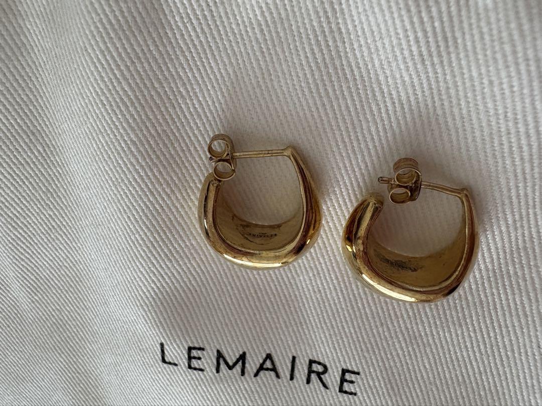 LEMAIRE ゴールド DROPピアス 両耳用 - メルカリ