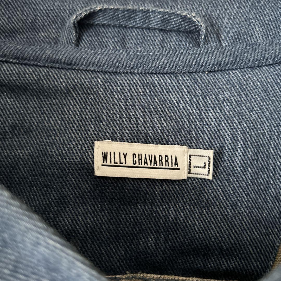 WILLY CHAVARRIA デニムシャツ &ZARA 黒シャツ　2点