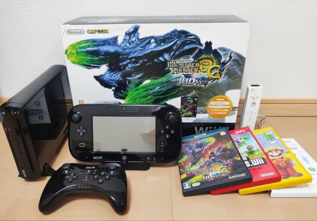 動作品Wii U本体モンスターハンター3G HD Ver. 本体セット