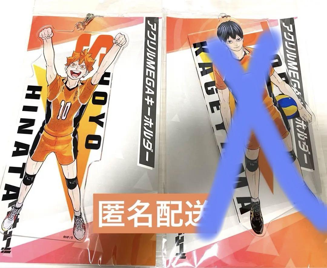 ハイキュー アクリルMEGAキーホルダー 日向 影山