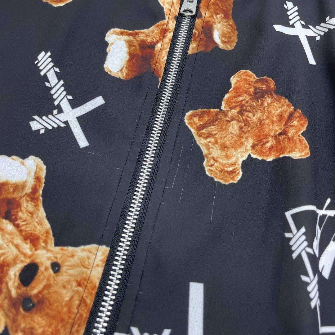 ◇ TRAVAS TOKYO トラバストーキョー クマ柄シフォン ブルゾン