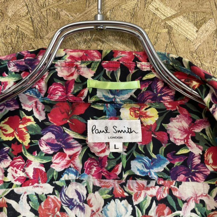 美品✨ PaulSmith ポールスミス 柄シャツ アロハシャツ 花柄 長袖 - メルカリ 美品✨ PaulSmith ポールスミス 柄シャツ アロハシャツ 花柄 長袖 - メルカリ