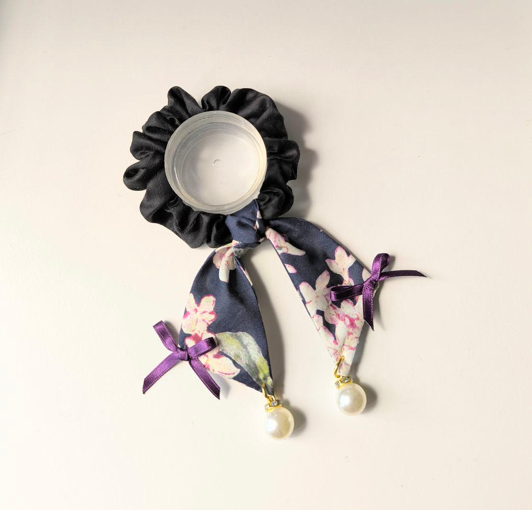 【リバティ】ミニ.スカーフリボン