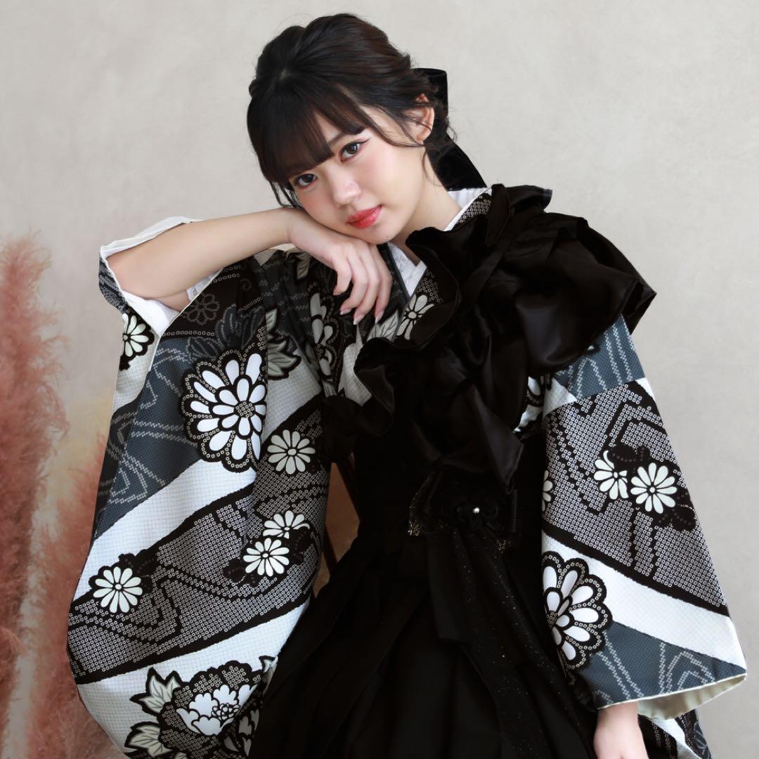 卒業式 袴4点セット大学生 150 160 ll sサイズ533