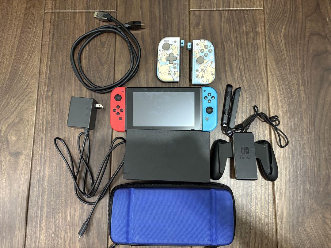 Nintendo Switch 本体　箱無し　画面保護フィルム付