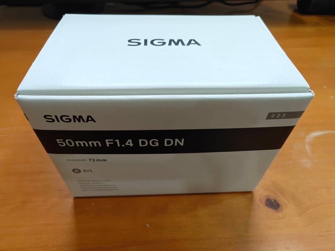 ART 50mm F1.4 DG DN LマウントシグマSAマウント SIGMA