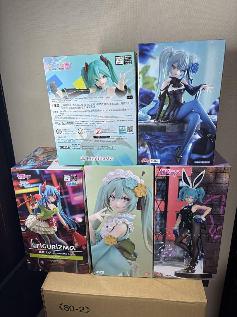 初音ミク フィギュア まとめ売り 5体 - メルカリ