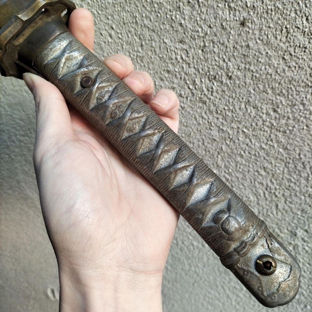 安く 買う 方法ホビー・楽器・アート - 95式軍刀 拵え 鉄鞘 残欠