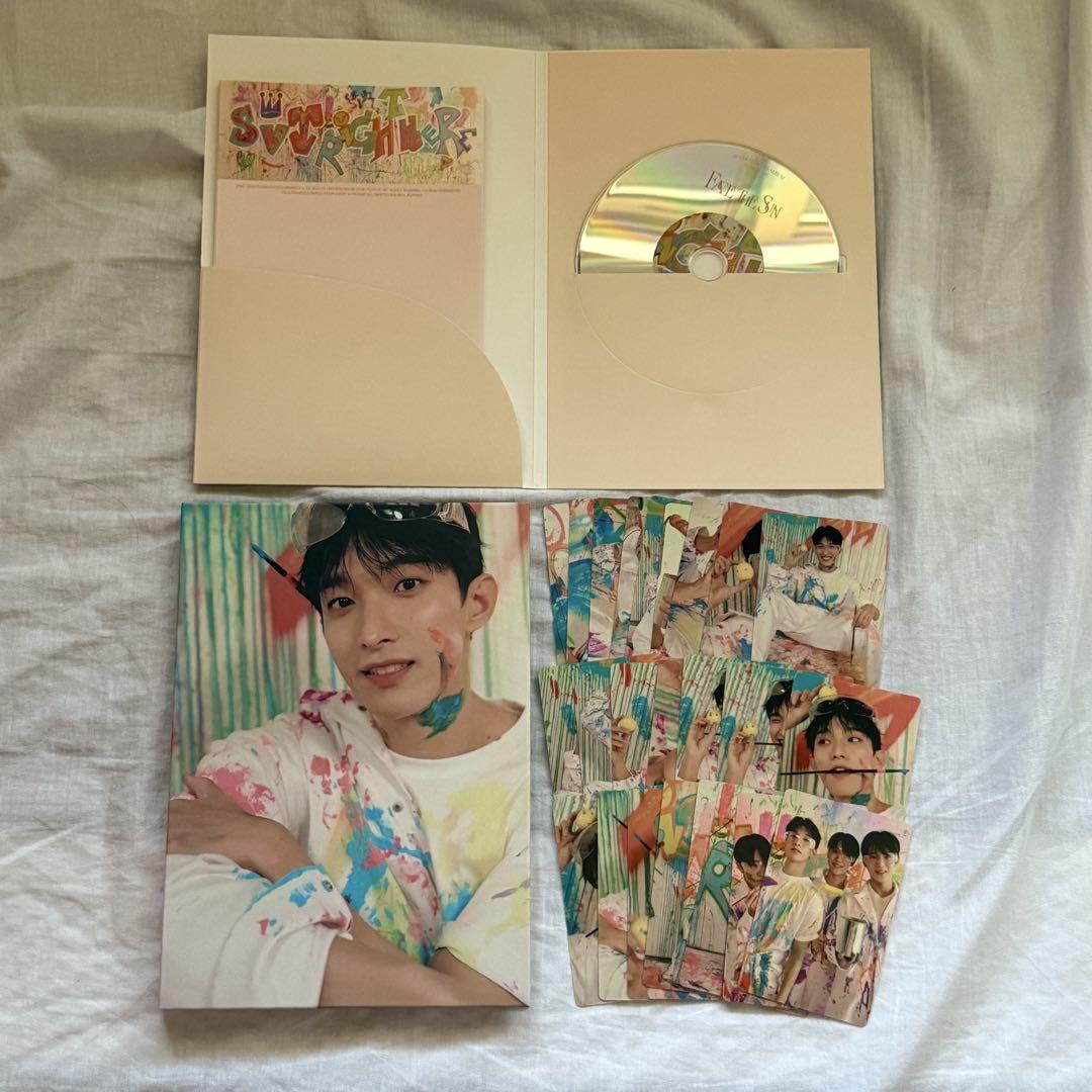 SEVENTEEN DK ドギョム FACE THE SUN カラット盤 バインダー
