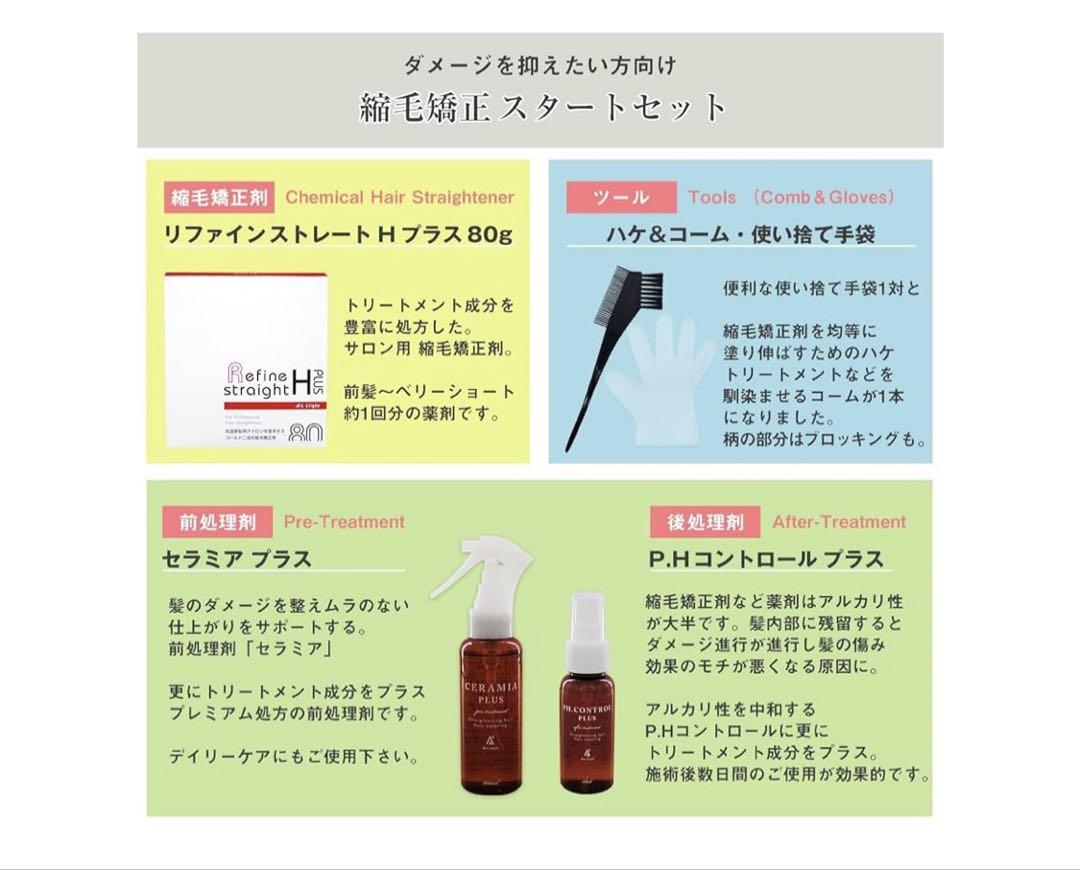 Refine StraightHPlus　スターターセット