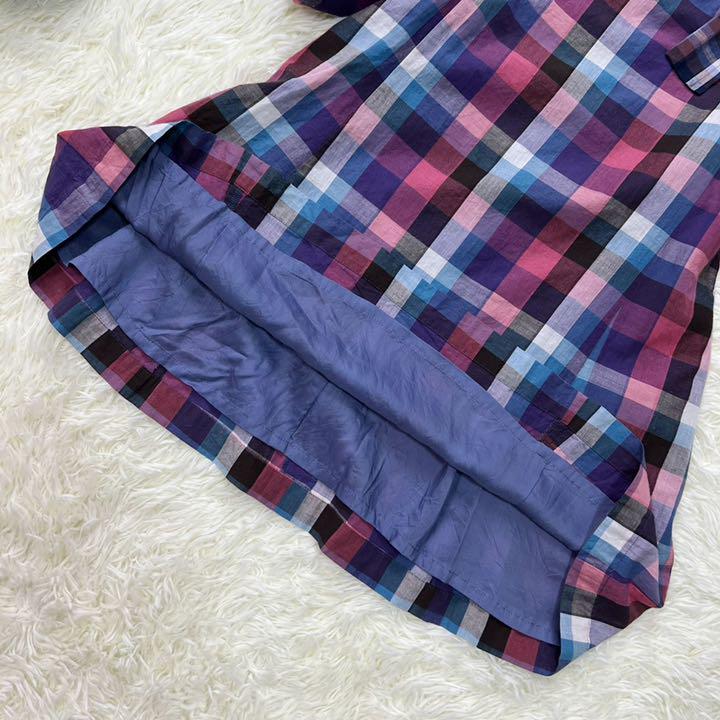 美品♡ヴィヴィアンウエストウッド マルチカラー チェック リボン ワンピース