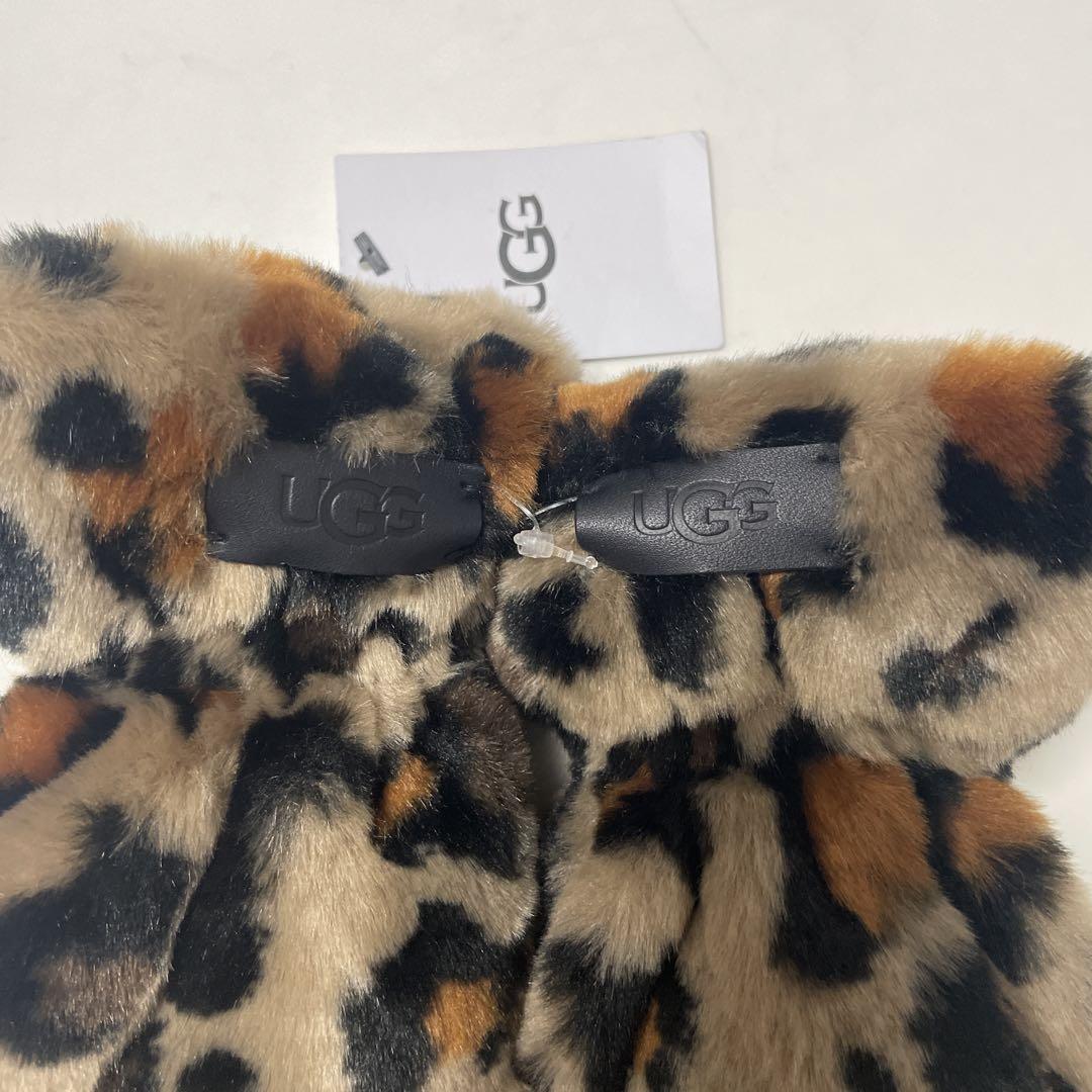UGG ヒョウ柄 手袋