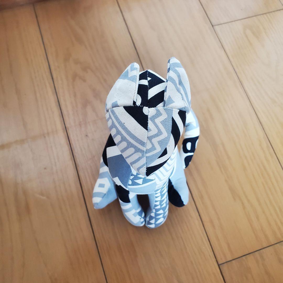 キャットCATトルソー コットン生地 猫型ぬいぐるみ （ハンドメイド）