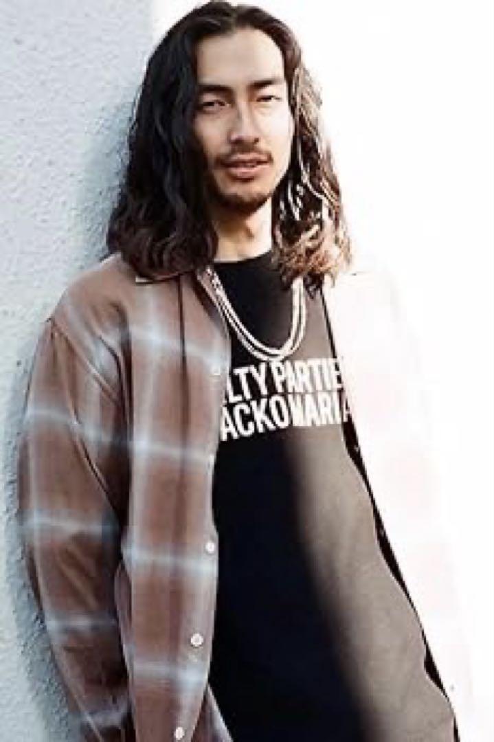 SAINT LAURENT ボンゴプリント長袖シャツ 38 SAINT LAURENT ボンゴプリント長袖シャツ 38（Saint L