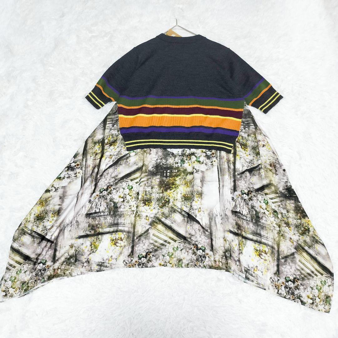 未使用タグつき✨美品【インポートロッサ】【2XL】ドッキングワンピース 花柄 画像3