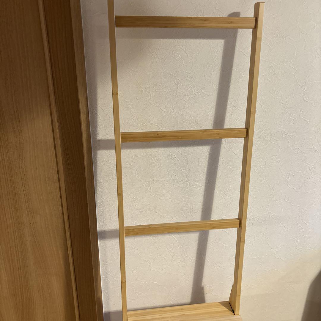 IKEA イケア　ローグルンド　タオルラックチェア　竹