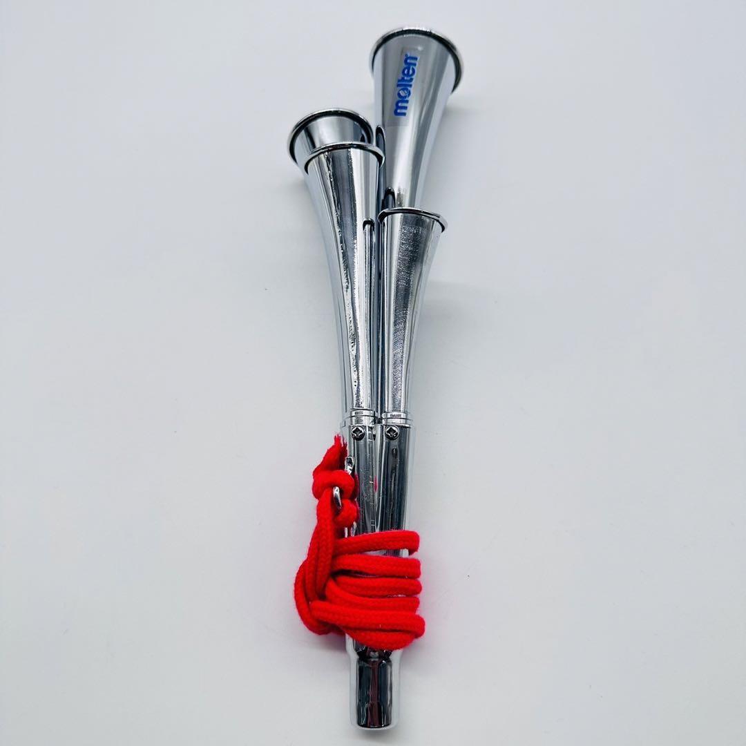 美品　molten　モルテン　4連　チアホーン　応援　グッズ