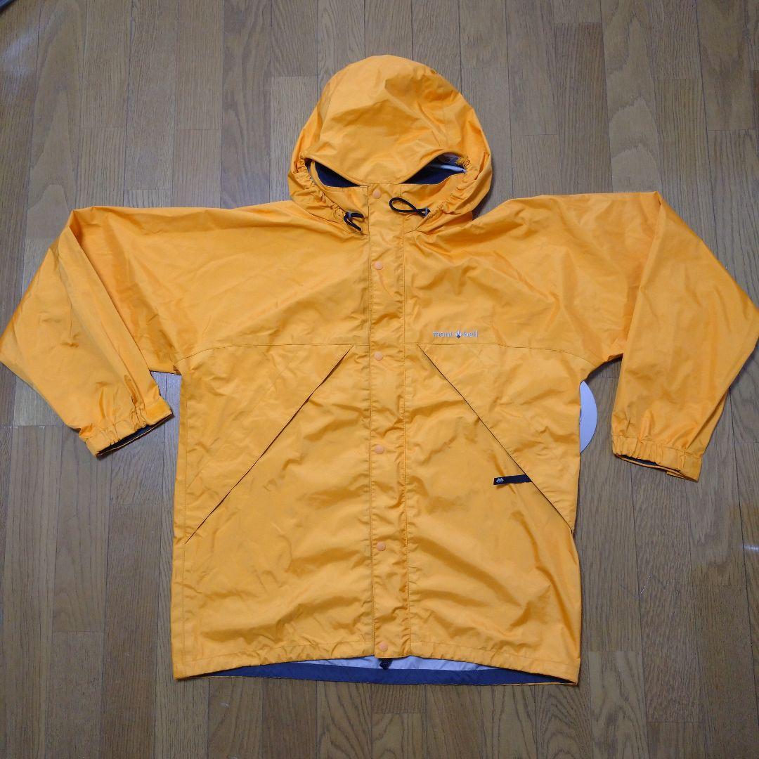 mont-bell GORE-TEX レインウェア 上下セット オレンジ - メルカリ