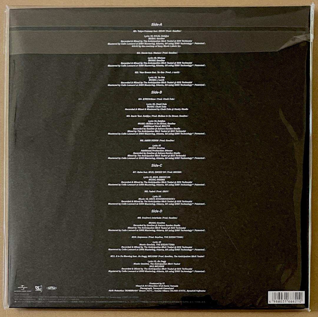 IO four アナログ盤 未開封新品 送料込 レコードLP KANDYTOWN