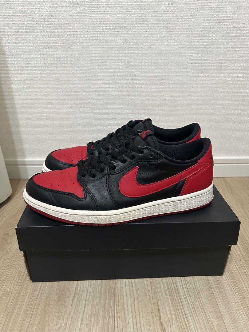 air jordan1 retro low og bred 28cm 画像1