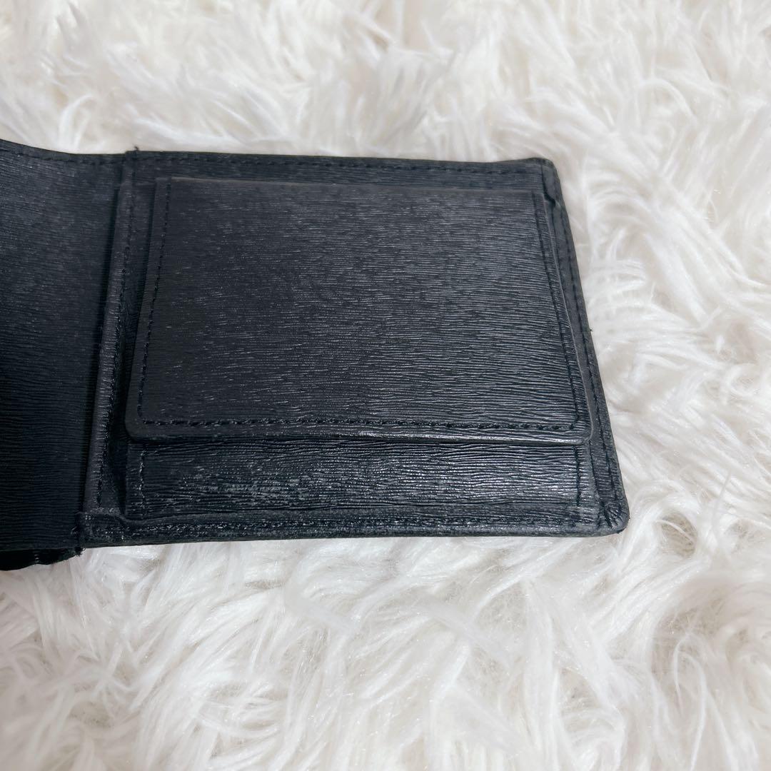 【お鶴】PORTER カレント ブラック 二つ折り財布