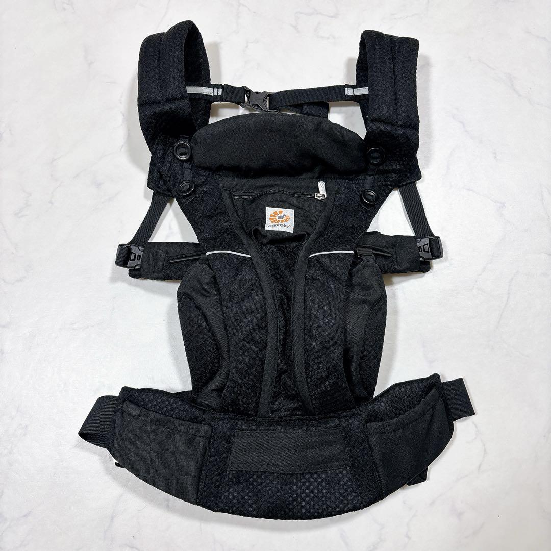 【DADWAY検収】オムニブリーズ　エルゴベビー　抱っこ紐　ブラック
