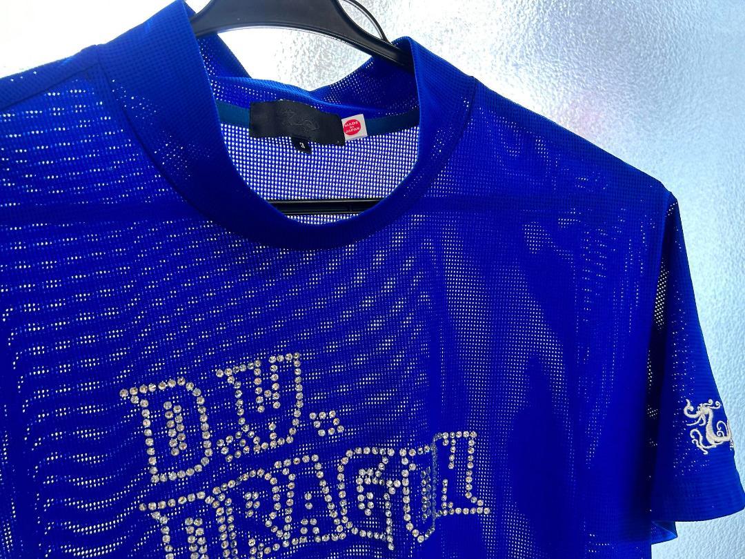 DWD ダンスウィズドラゴン ゴルフ 半袖モックネックシャツ 3