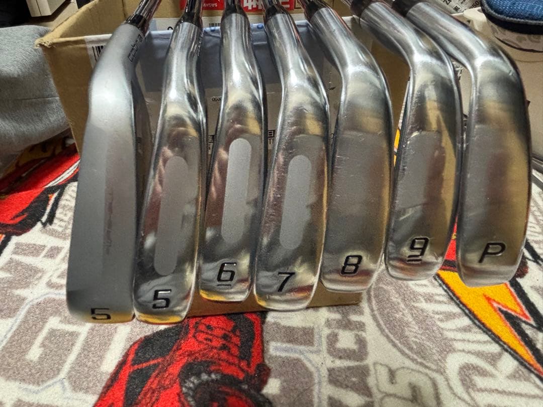 商品 コブラ ワンレングスツアーアイアン セット 5-9 PCOBRA