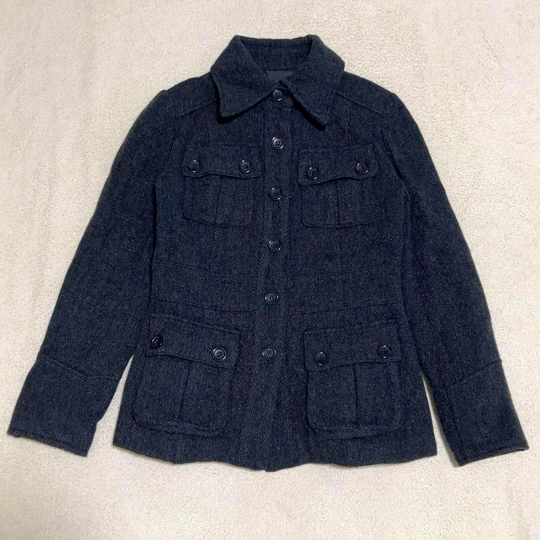 YUA-259 GRACE CONTINENTAL ジャケット ウール混 36