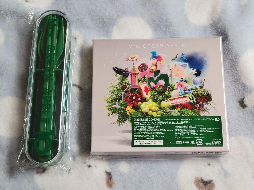 Mrs.GREEN APPLE 「10」 (初回限定盤・DVD付) - メルカリ
