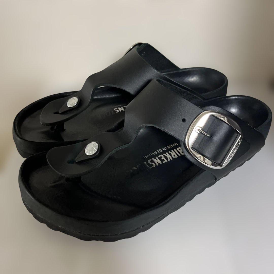 Birkenstock ブラック サンダル 37★美品 BIRKENSTOCK サンダル ブラック サイズ37 - メルカリ