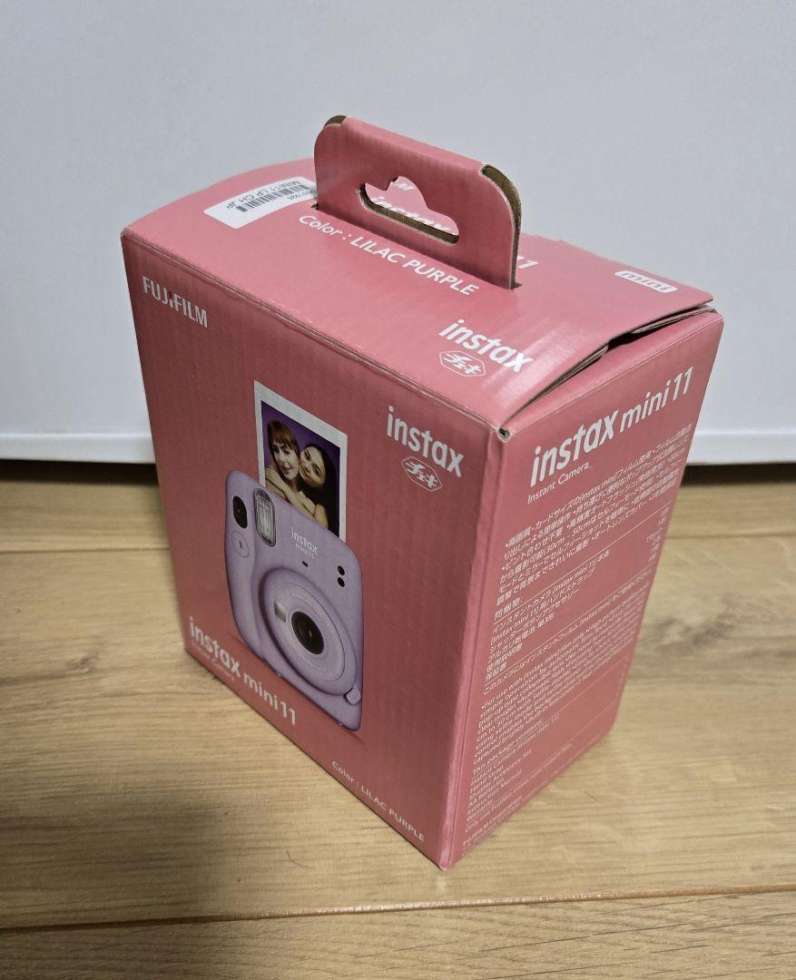 ◆チェキ 本体 instax mini11 パープル インスタント