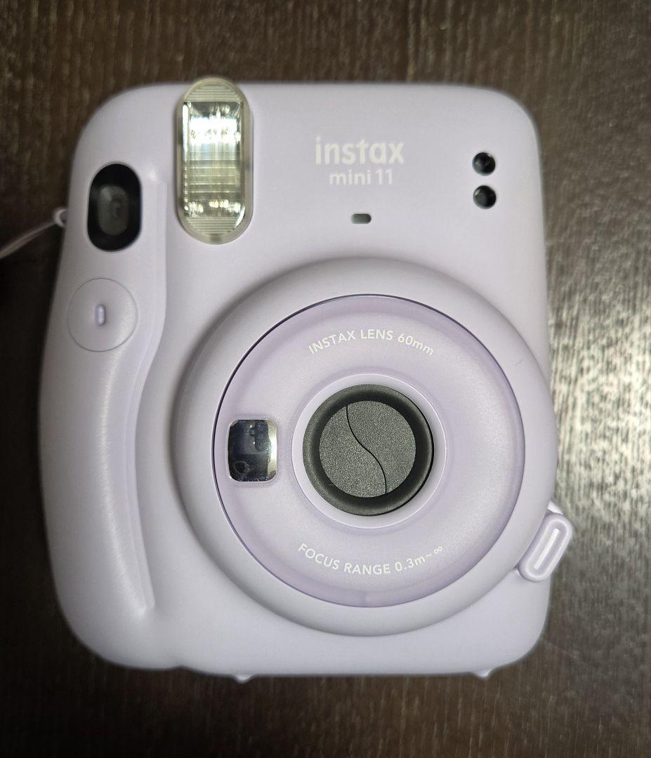 ◆チェキ 本体 instax mini11 パープル インスタント