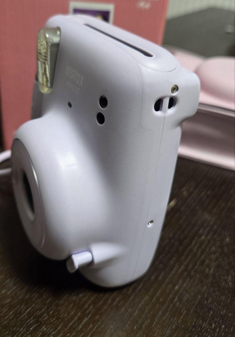 ◆チェキ 本体 instax mini11 パープル インスタント