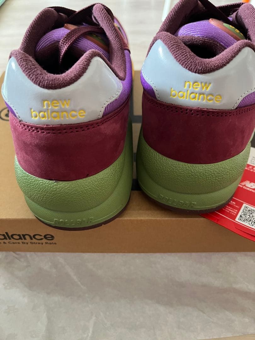 New Balance 580 スニーカー マルーン/パープル New Balance 580 スニーカー マルーン/パープル