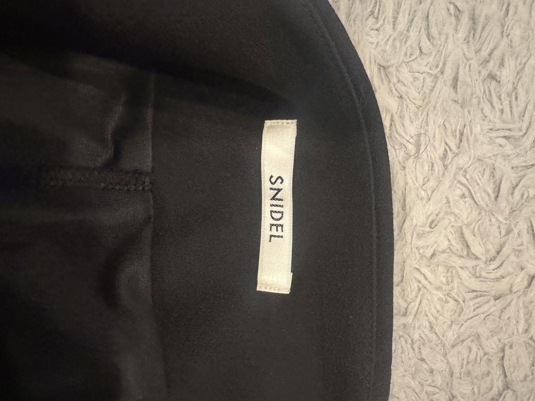 snidel/ハイウエストキュロットしスカート