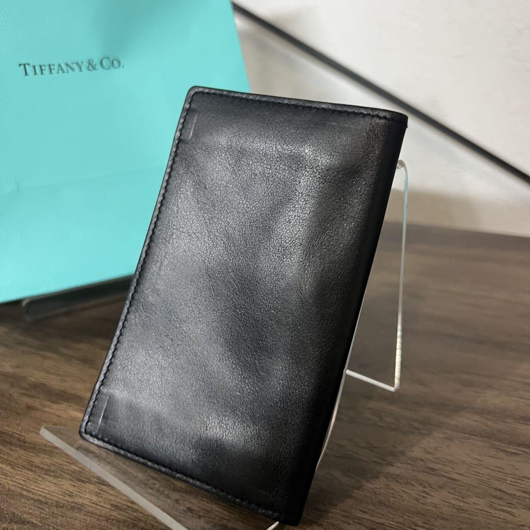 Tiffany & Co. ブラック名刺入れ - メルカリ