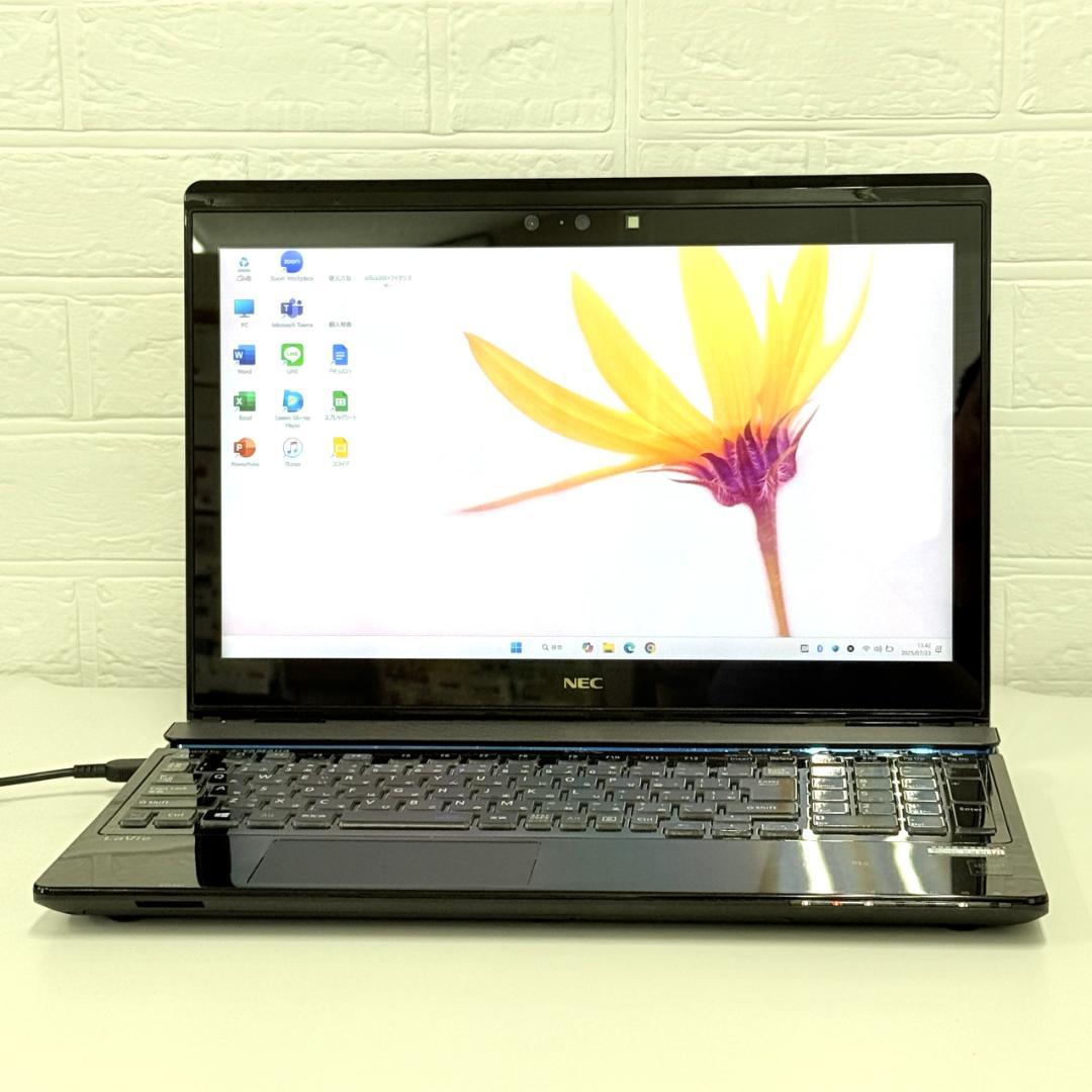 NEC㊸|Windows11|corei7|SSD|office|ノートパソコン